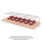 I Type Single-post Single Side Solar Carport Mounting Structure
