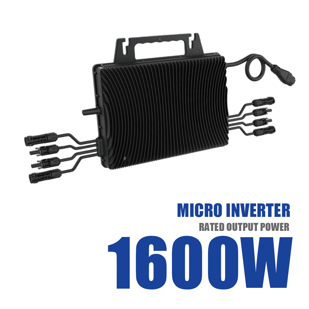 500W 800W 1600W 2000W Solar Microinverter for Balcony Mounting