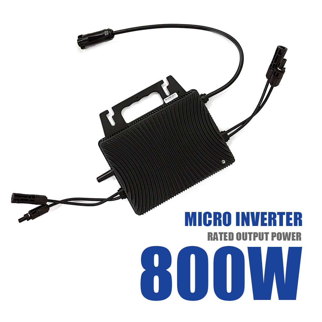 500W 800W 1600W 2000W Solar Microinverter for Balcony Mounting