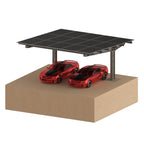 I Type Single-post Single Side Solar Carport Mounting Structure