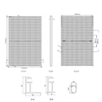 450 Watts PV Module Solar Power Mounting System Solar Panels
