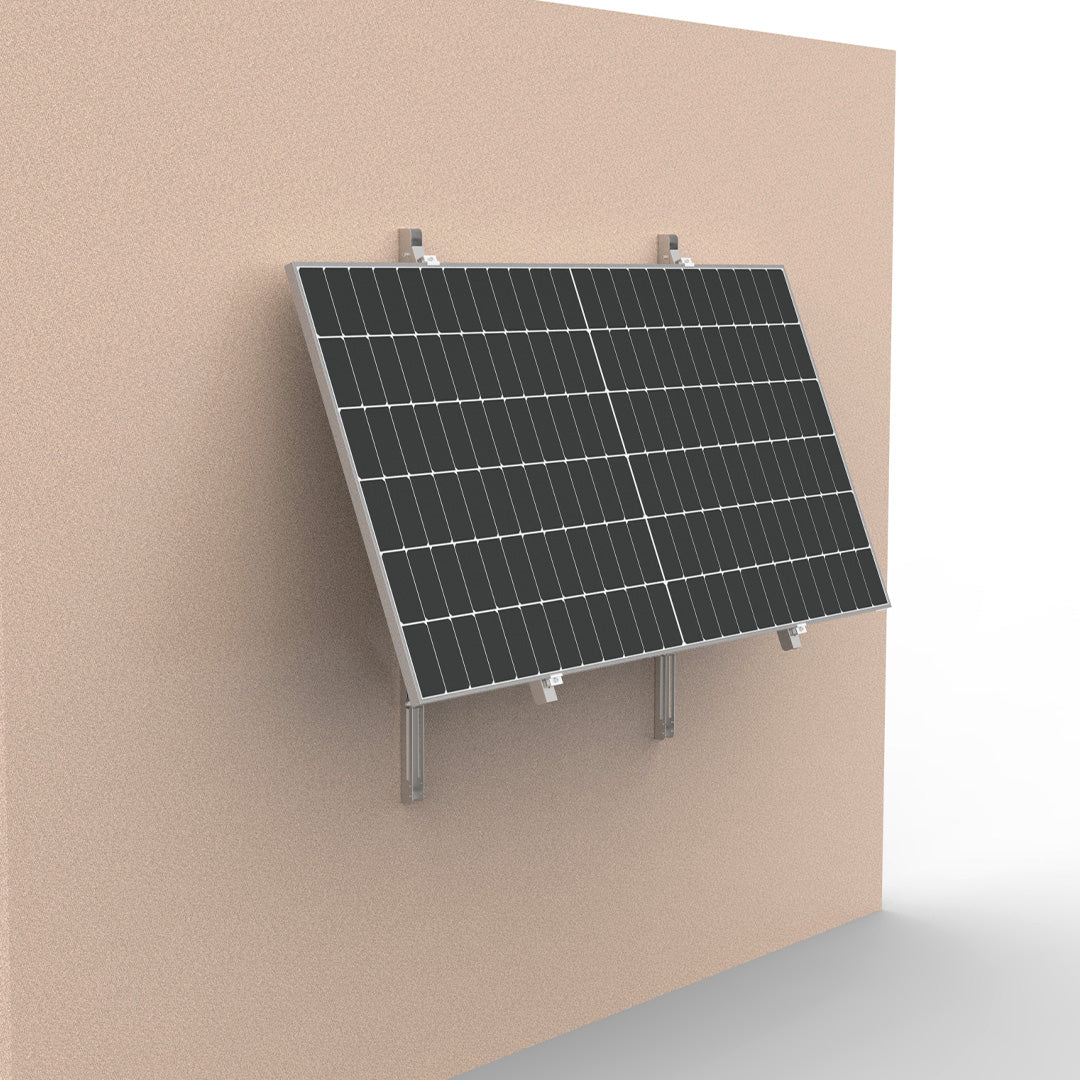 Wall  Solar Balcony Mount System Kits Solar Panel System for Home