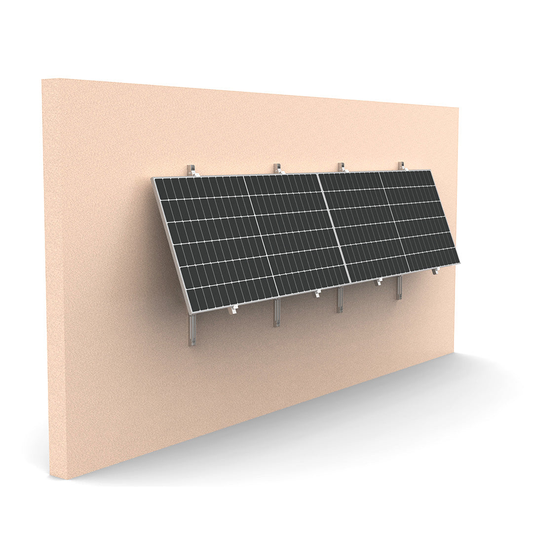 Wall  Solar Balcony Mount System Kits Solar Panel System for Home