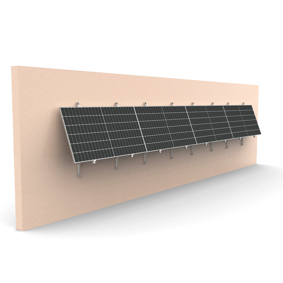 Wall  Solar Balcony Mount System Kits Solar Panel System for Home