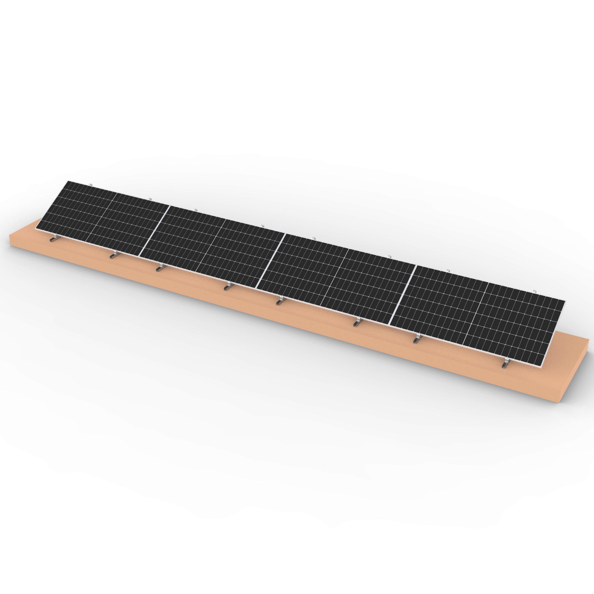 Plug and Play Solar Balcony Kits Solar Panel System for Flat Roof /Ground