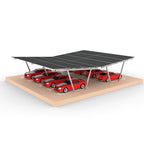 Solar VV Type Column Carport Structure