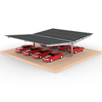Y Type Double Side Single-post Solar Panel Carport Mounting Structure